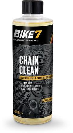 Fahrradzubehör Starker Ketten- und Getriebereiniger - Bike7 Chain Clean 500ml