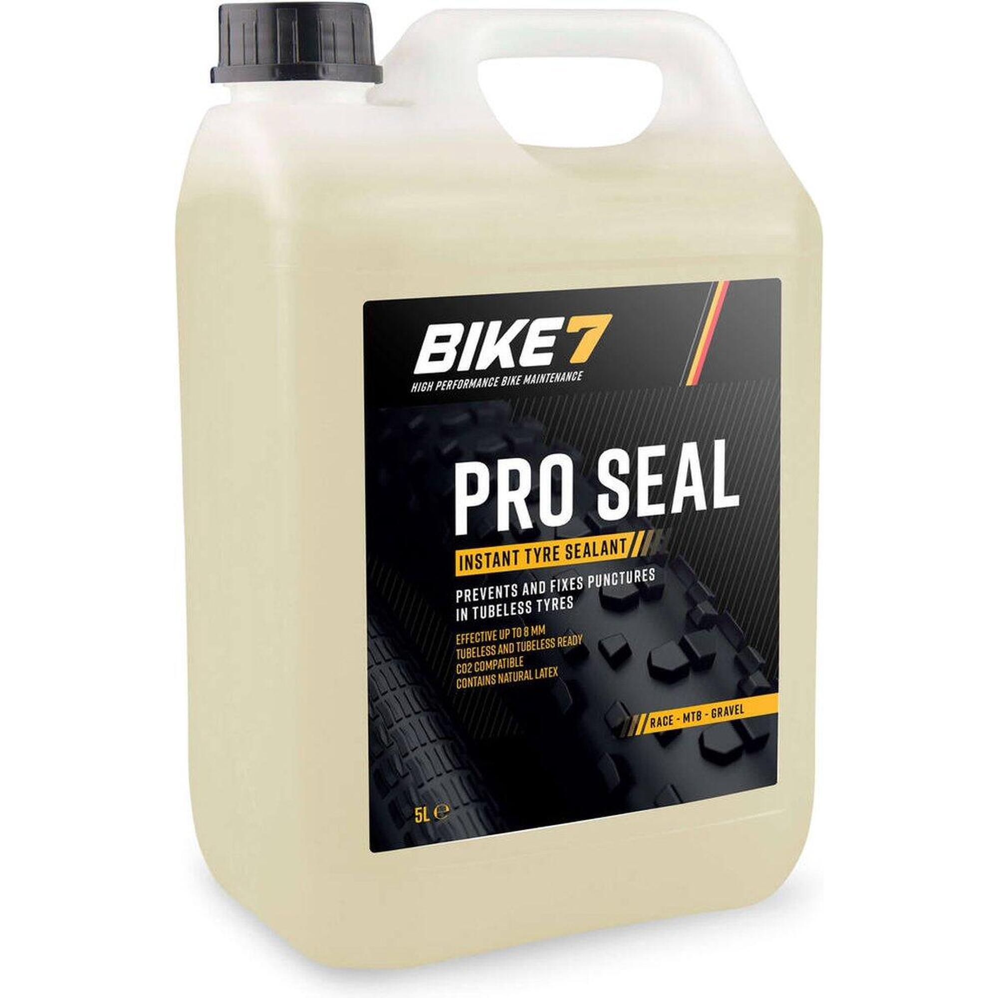 Accessoires vélo colmatage instantané pneus tubeless - Bike7 Pro Seal 5L