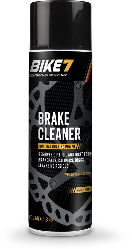 BIKE7 Fietsaccessoires optimaal remvermogen - Bike7 Brake Cleaner Spray 500ml