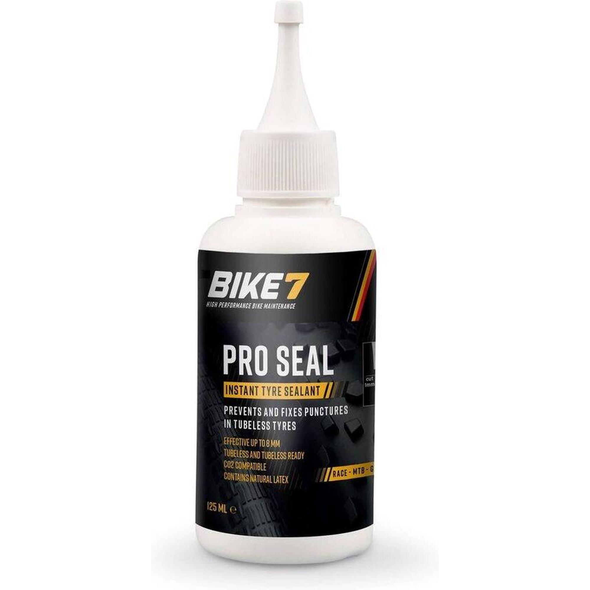 Accessoires vélo colmatage instantané pneus tubeless - Bike7 Pro Seal 125ml