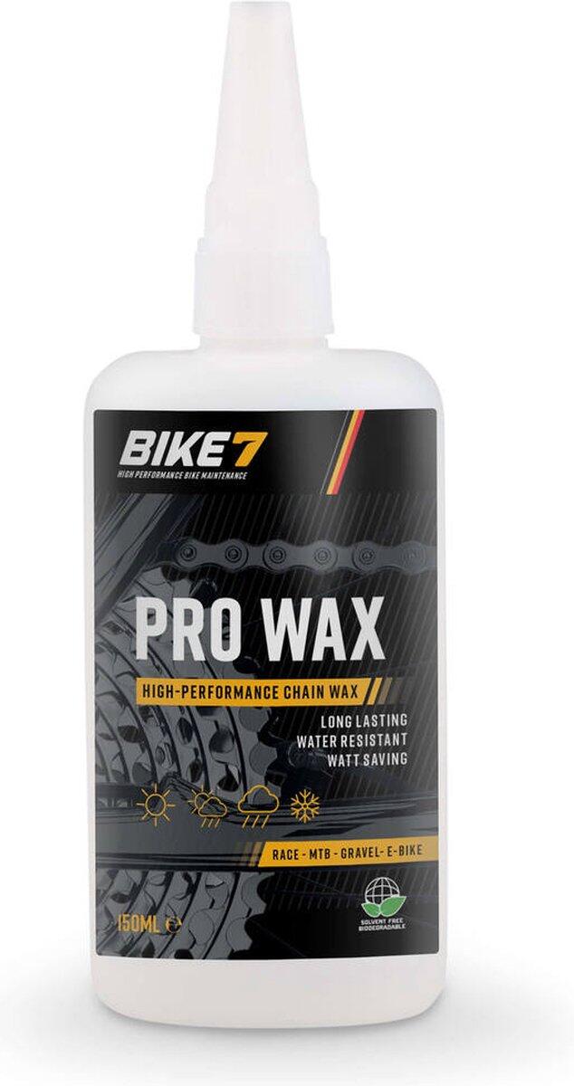 Fietsaccessoires waterbestendig langdurig kettingwax - Bike7 Pro Wax 150ml 4/4