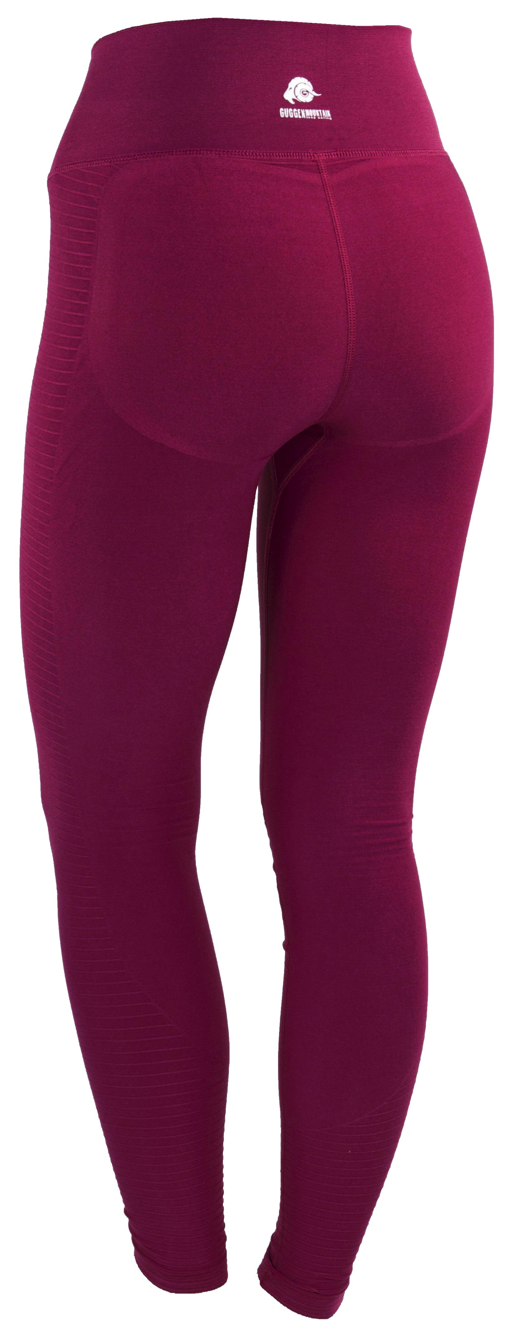 GUGGEN Mountain LL77 Mallas leggings de mujer sin costuras 4/7