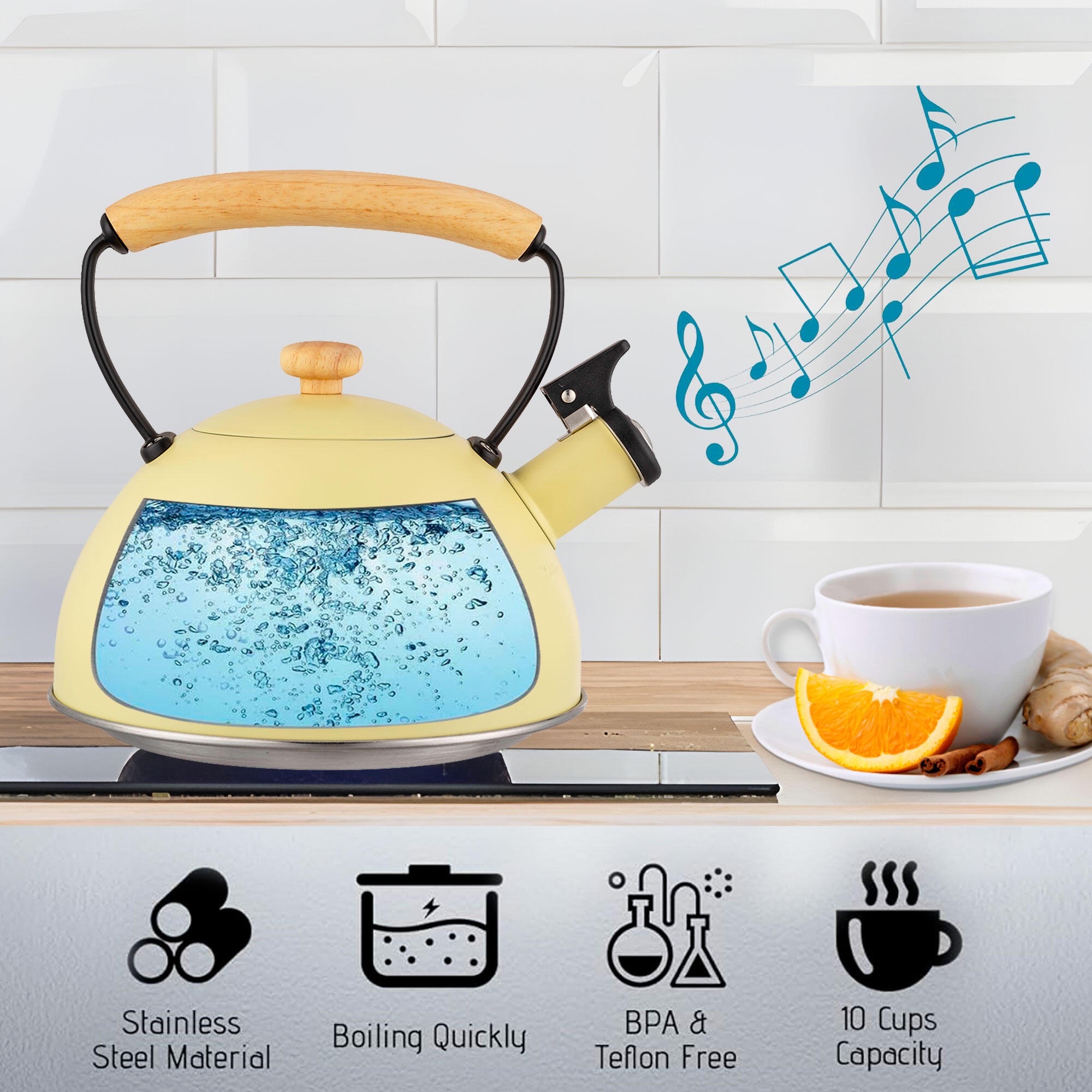 Cocina Gas Portatil Hervidor De Camping Green Haven Litos