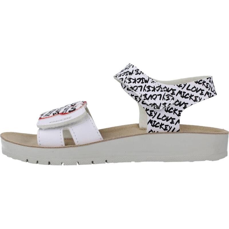 Sandalias Niña Geox J Sandal Costarei Gi Blanco