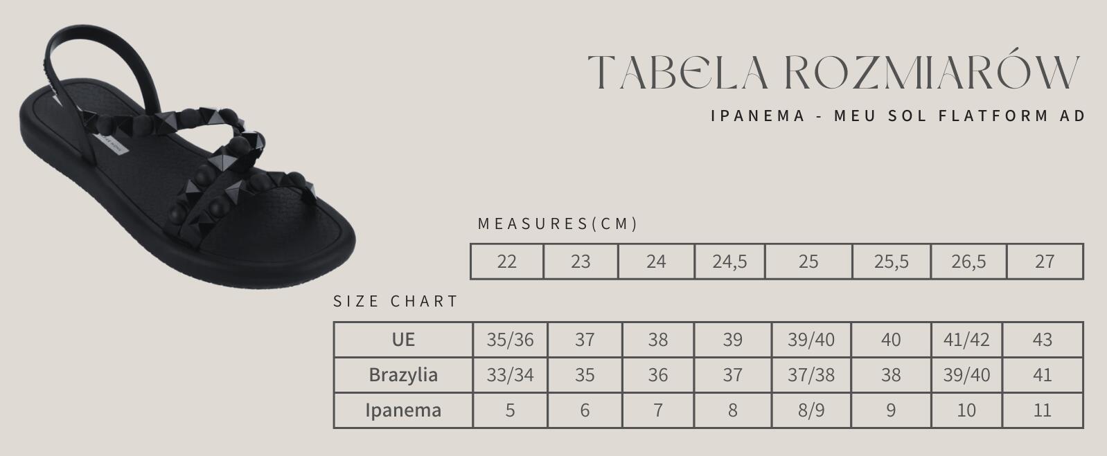 Chanclas de Tiempo Libre para MUJER IPANEMA IPANEMA MEU SOL FLATFORM AD 7/7