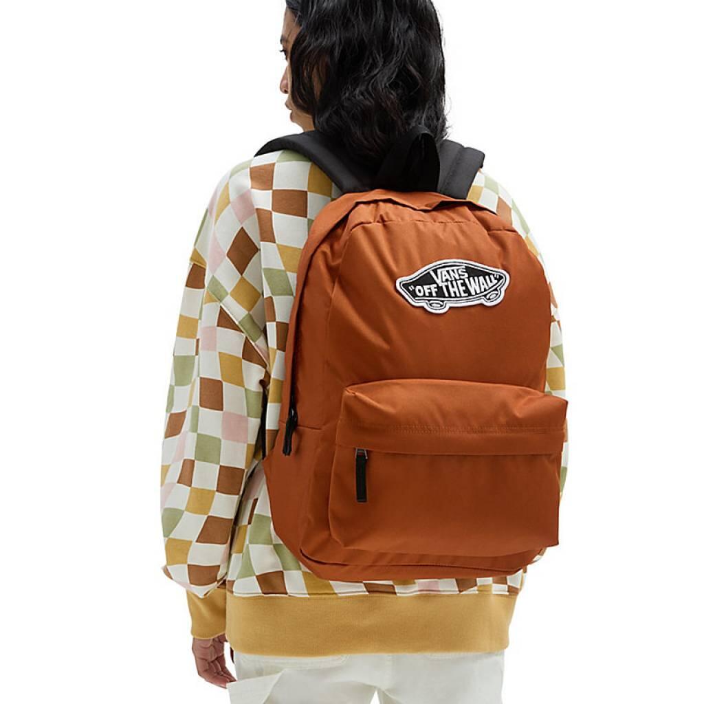 Mochilas universal para crianças Vans Wm Realm Backpack Batoh 22l Us Os 5/5