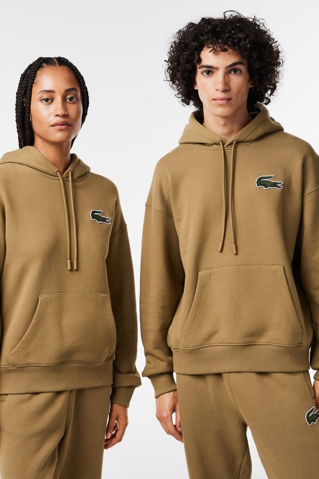 Sudaderas Hombre Lacoste Loose Fit Marron 5/5