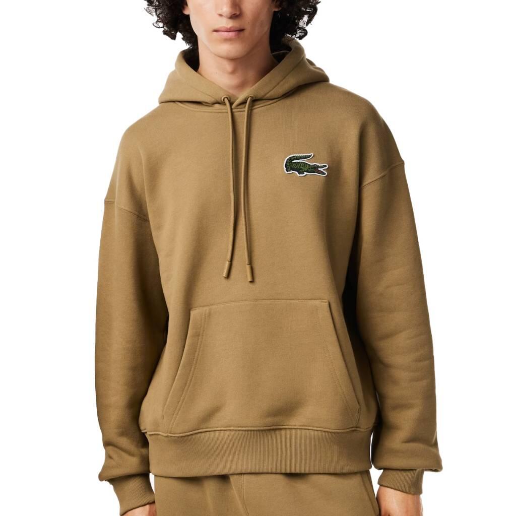 LACOSTE Camisolas para homem Lacoste Loose Fit Castanho