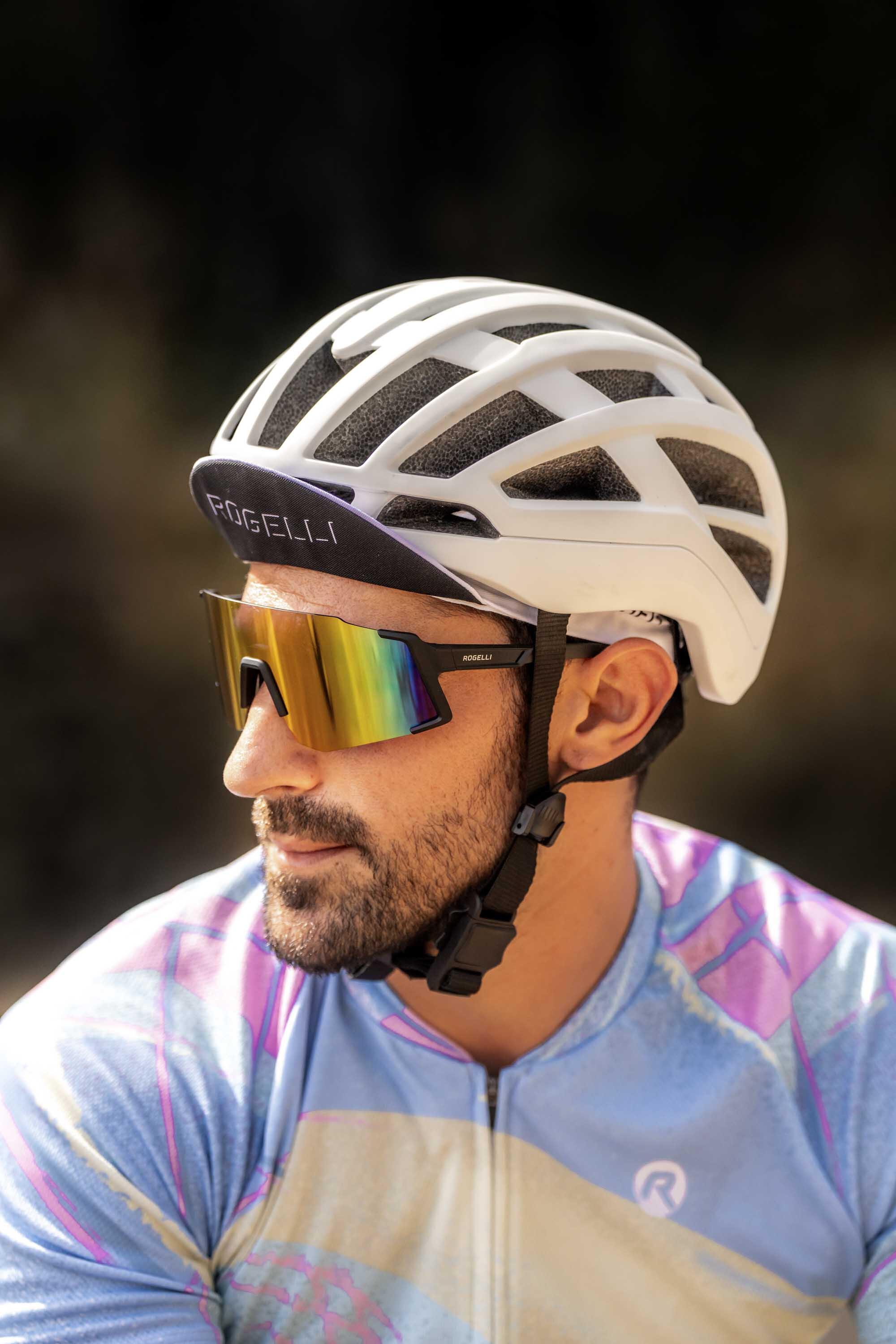 Fietsbril Wielrennen Heren en Dames - Categorie 3 - Zwart/Rood - Sabre 6/7