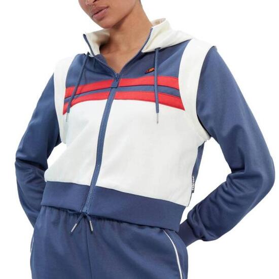 Sweat-shirt Ellesse Modèle Perna Crop Track Top Couleur Bleu