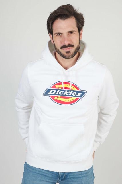Sudaderas Hombre Dickies Icon Logo Hoodie Blanco 5/5