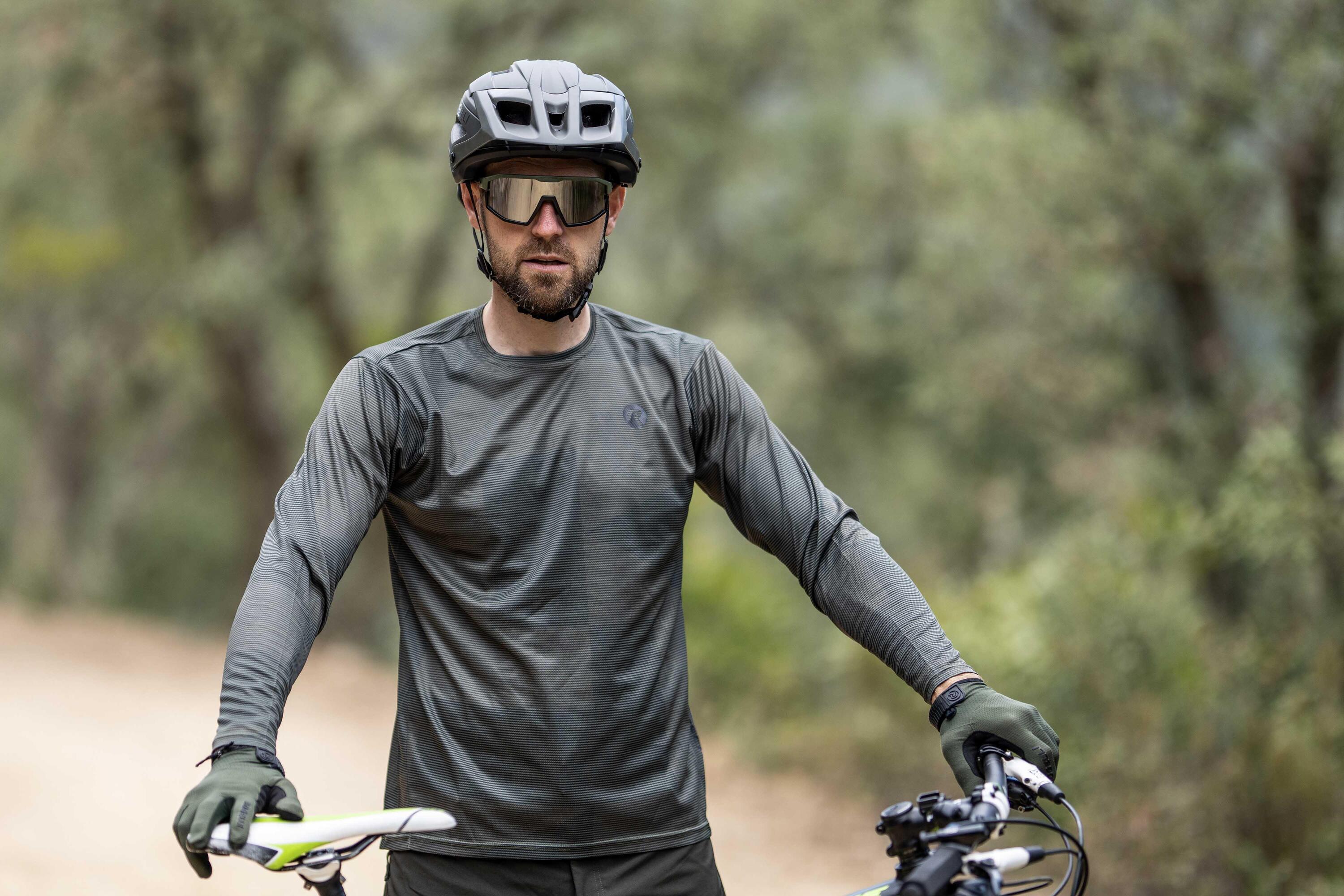 Radtrikot Langarm MTB Herren - Adventure Core 6/7