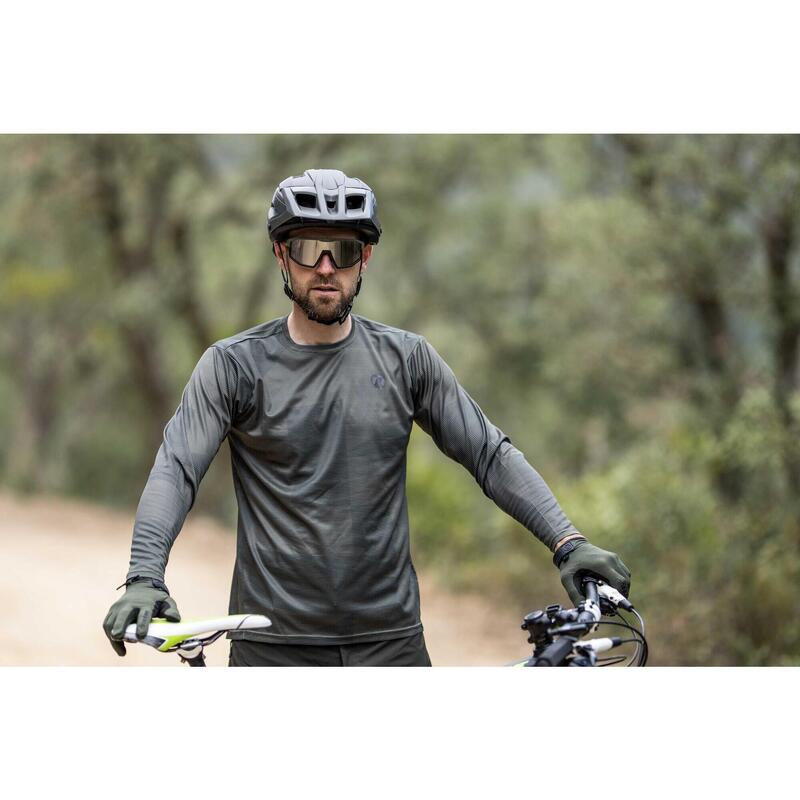 Fietsshirt Lange Mouwen Heren Mountainbike Shirt MTB Adventure Core