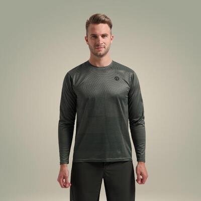 Fietsshirt lange mouwen heren mountainbike shirt mtb adventure core