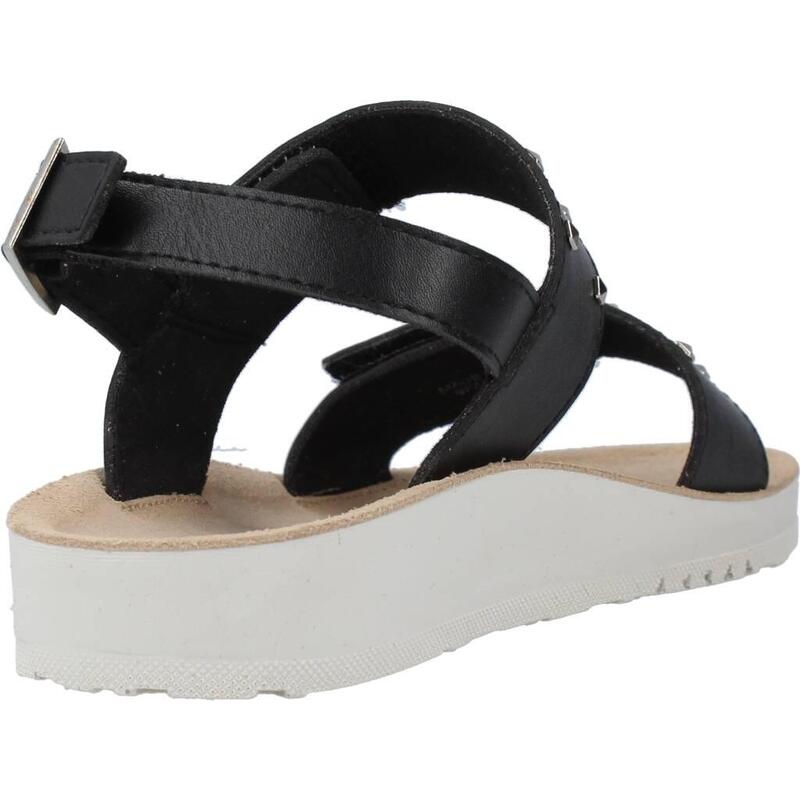 Sandalias Niña Geox J Sandal Costarei Gi Negro