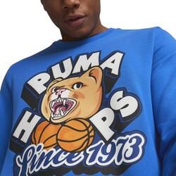 Sudaderas Hombre Puma Dylan Crew Azul