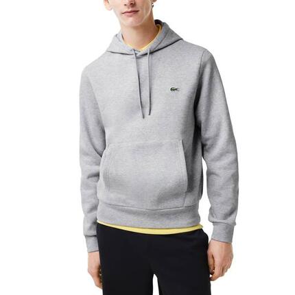 Sweat à capuche homme Lacoste Gris clair
