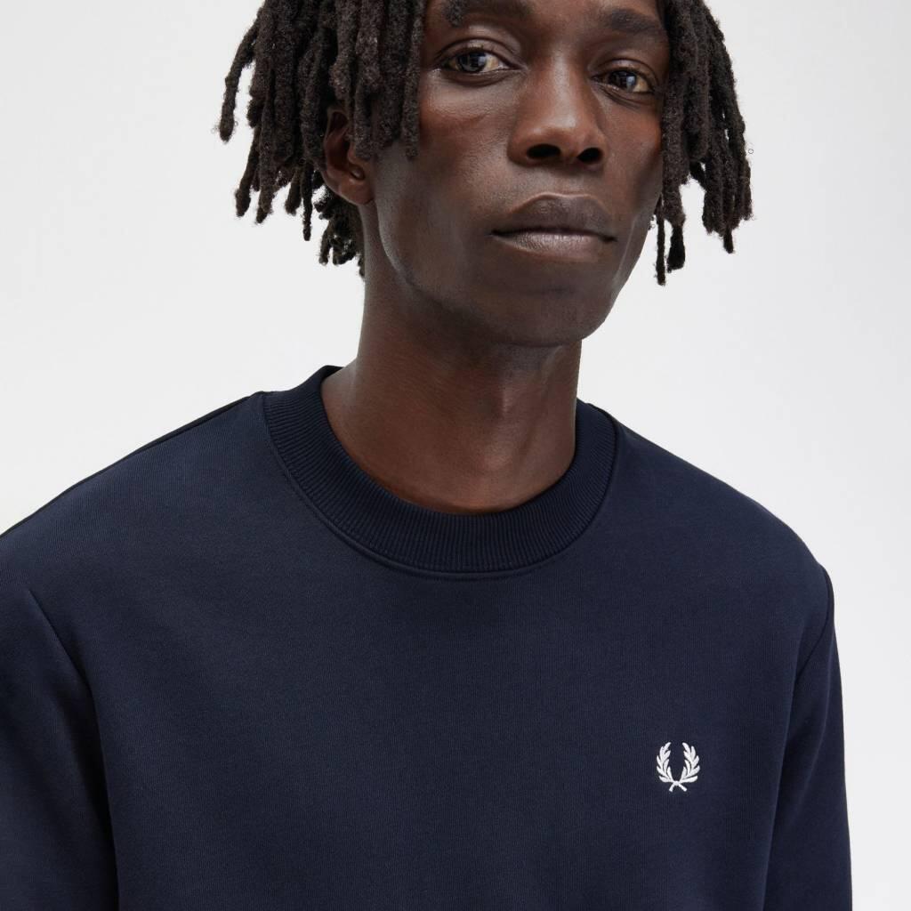 Sweatshirts polaires pour homme Fred Perry marine 4/5