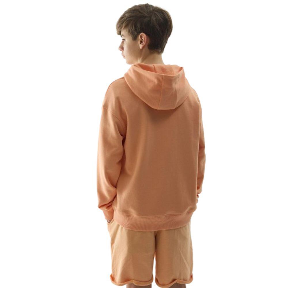 CAMISOLA COM CAPUZ CRIANÇA Algodão 4F JR.TSWSM0935 CORAL 3/4