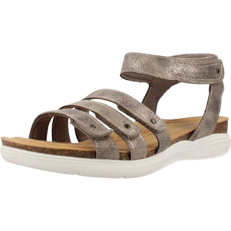 Sandalias Mujer Clarks April Dove Plata