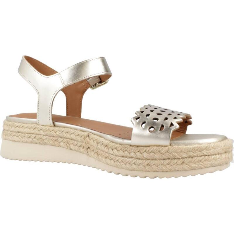 Sandalias Mujer Geox D Eolie A Oro