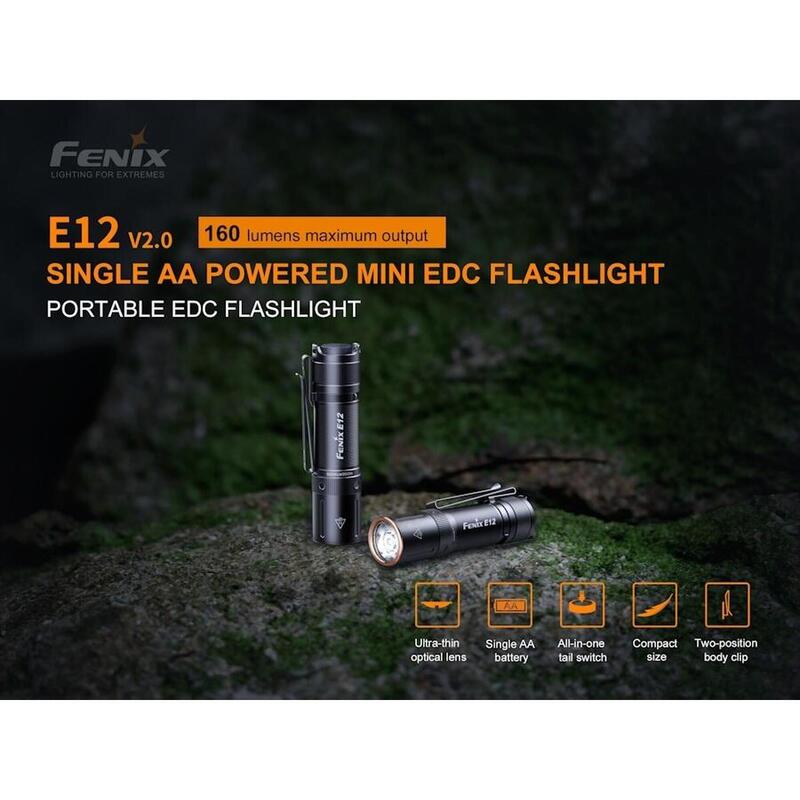 Svítilna Fenix E12 V2.0