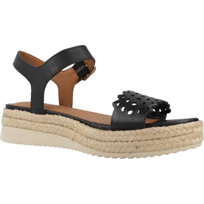 Sandalias Mujer Geox D Eolie A Negro