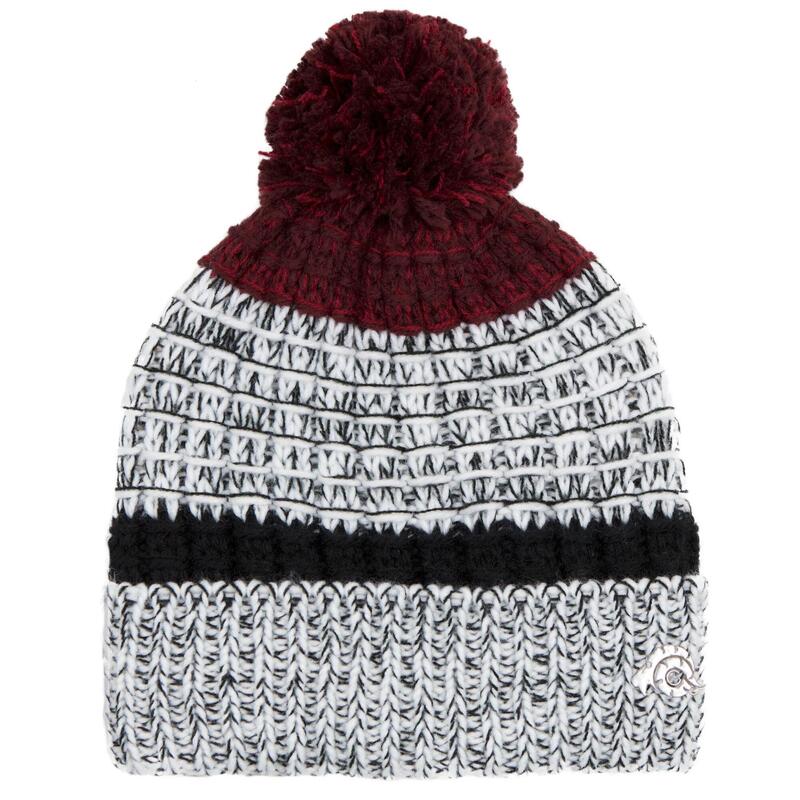 GUGGEN Mountain K109 muts Wintermuts met pompon en lichte fleece voering