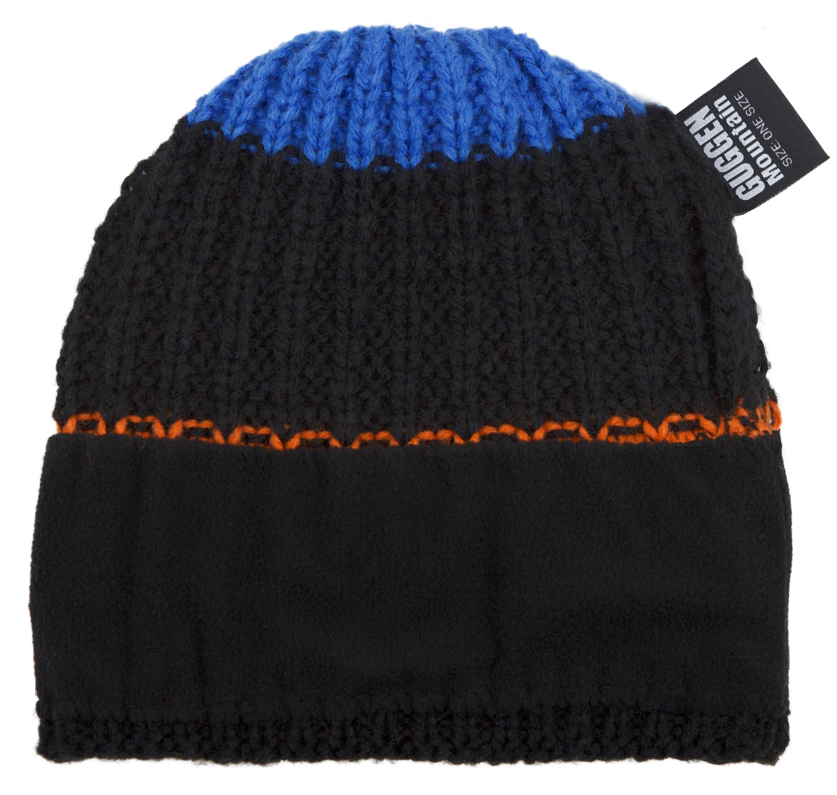 GUGGEN Mountain K109 muts Wintermuts met pompon en lichte fleece voering 2/7