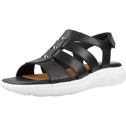 Sandalias Mujer Geox D Spherica Ec5w Negro