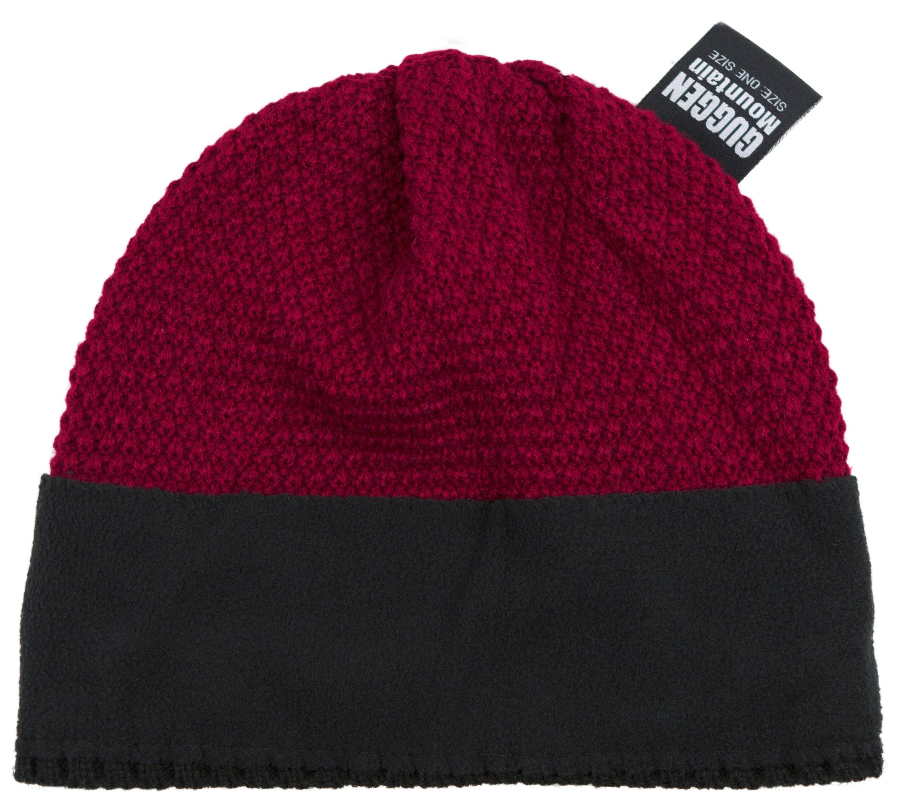GUGGEN Mountain K119 Gorro de invierno con borla y forro polar 4/7