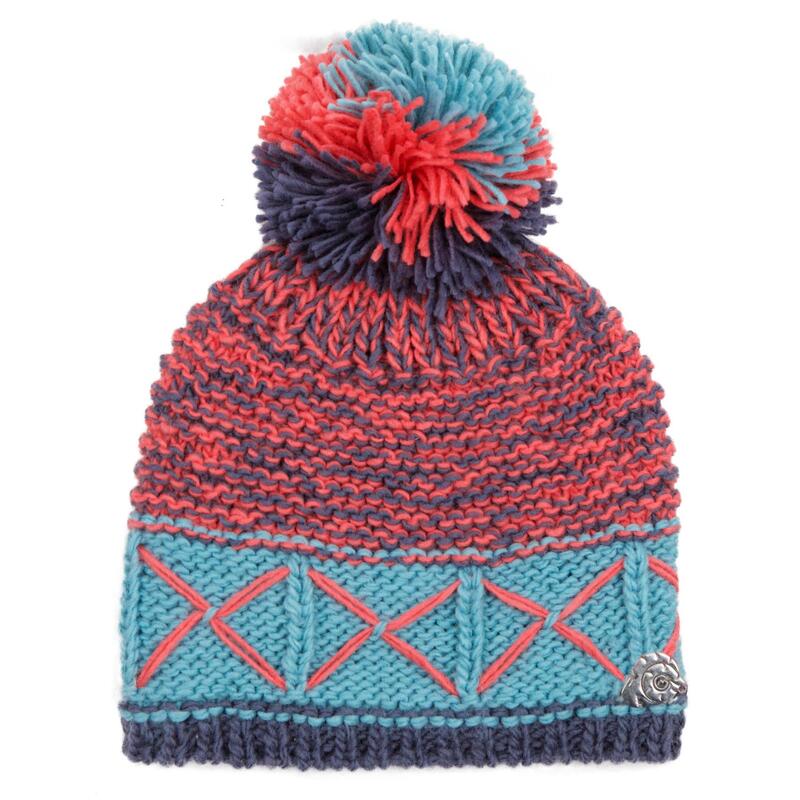 GUGGEN Mountain K013 muts Wintermuts met pompon en lichte fleece voering