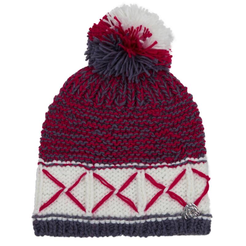 GUGGEN Mountain K013 muts Wintermuts met pompon en lichte fleece voering