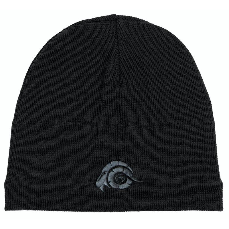 GUGGEN Mountain K901 beanie van wol met een lichte fleecevoering