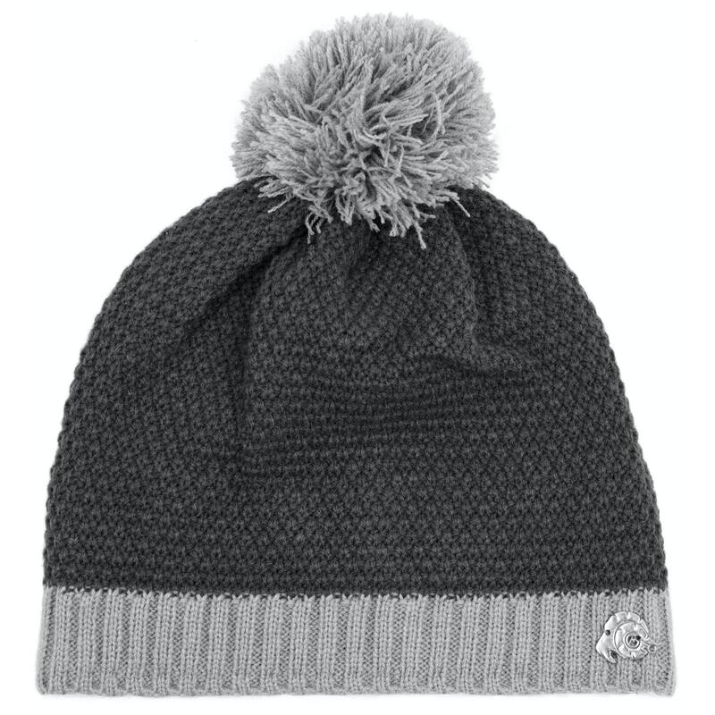 Căciulă de iarnă GUGGEN Mountain K119 cu căptușeală din lână și bobble, unisex