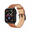 Pulseira Swissten Leather BandApple Watch 42-49mm brown/blck