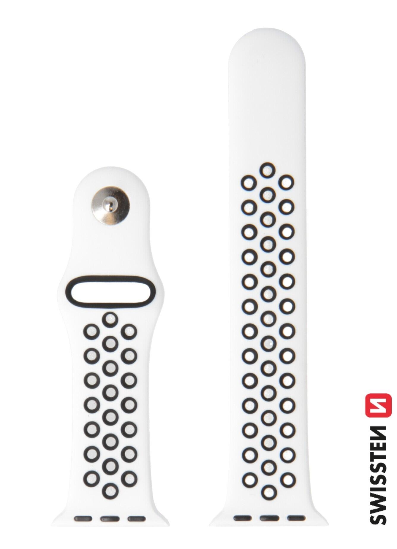 Pulseira Swissten Sport BandApple Watch 38-41mm plat/black 2/3