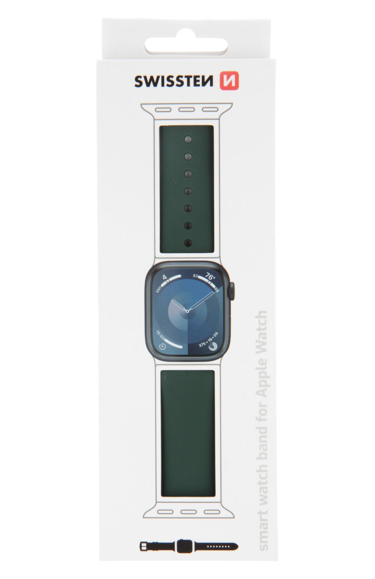 Pulseira Swissten Silicone BandApple Watch 38-41mm green 3/3