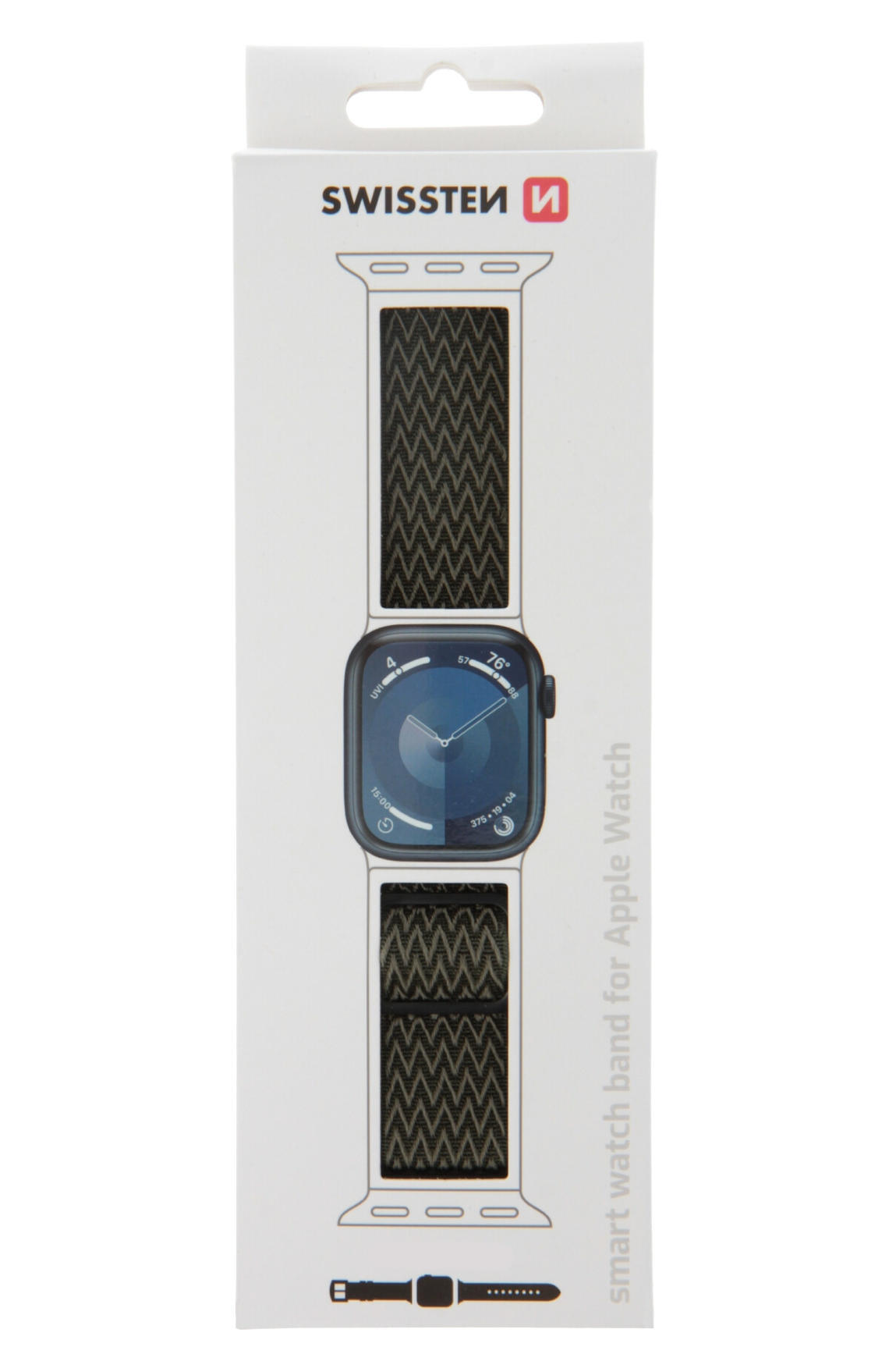 Pulseira Swissten Nylon BandApple Watch 42-49mm khaki 2/2