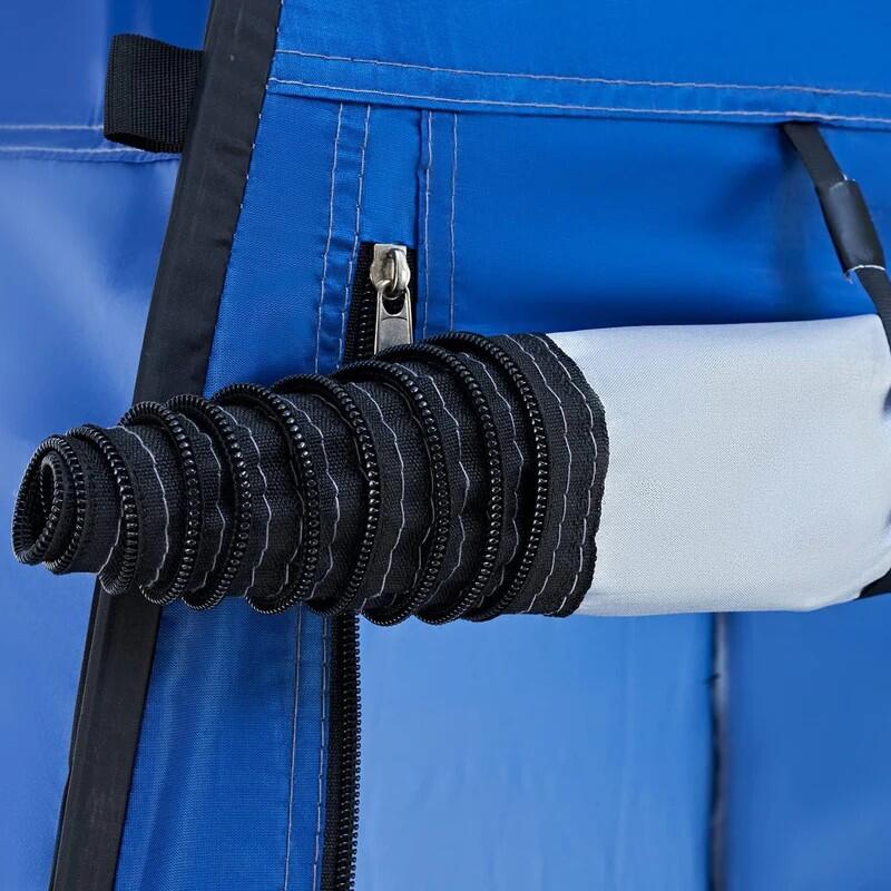 Tienda portátil ducha cambiador para playa, piscina, camping 120x120 cm. 6/7