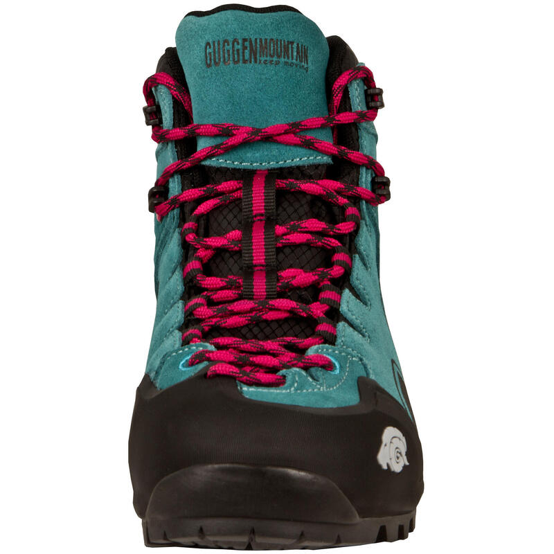 GUGGEN Mountain PM021 Damen Trekking-& Wanderstiefel Wildleder