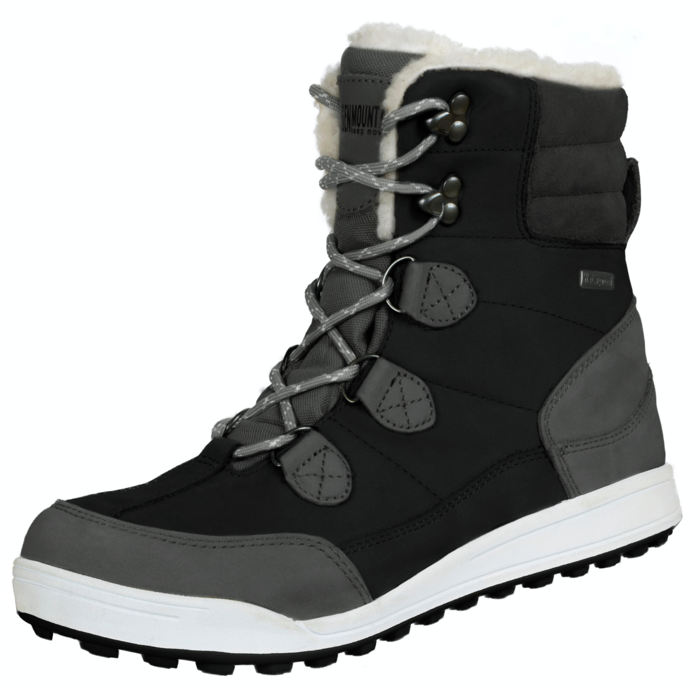 GUGGEN MOUNTAIN GUGGEN Winter Boots in Waterproof Lamb Leather, Wool Lining