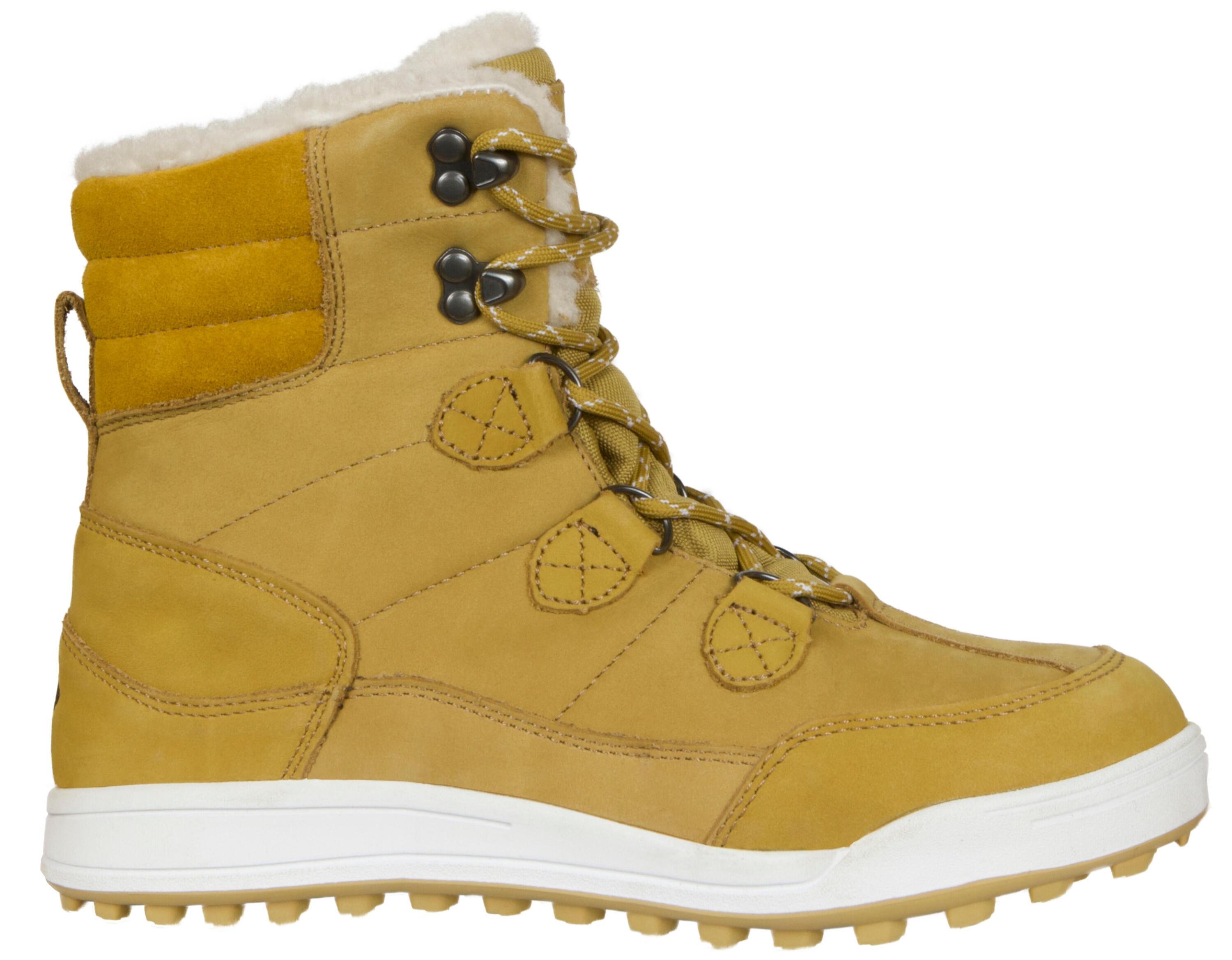 Damen Fellstiefel HPC57 mit Lammwolle Winterstiefel wasserdicht 3/7