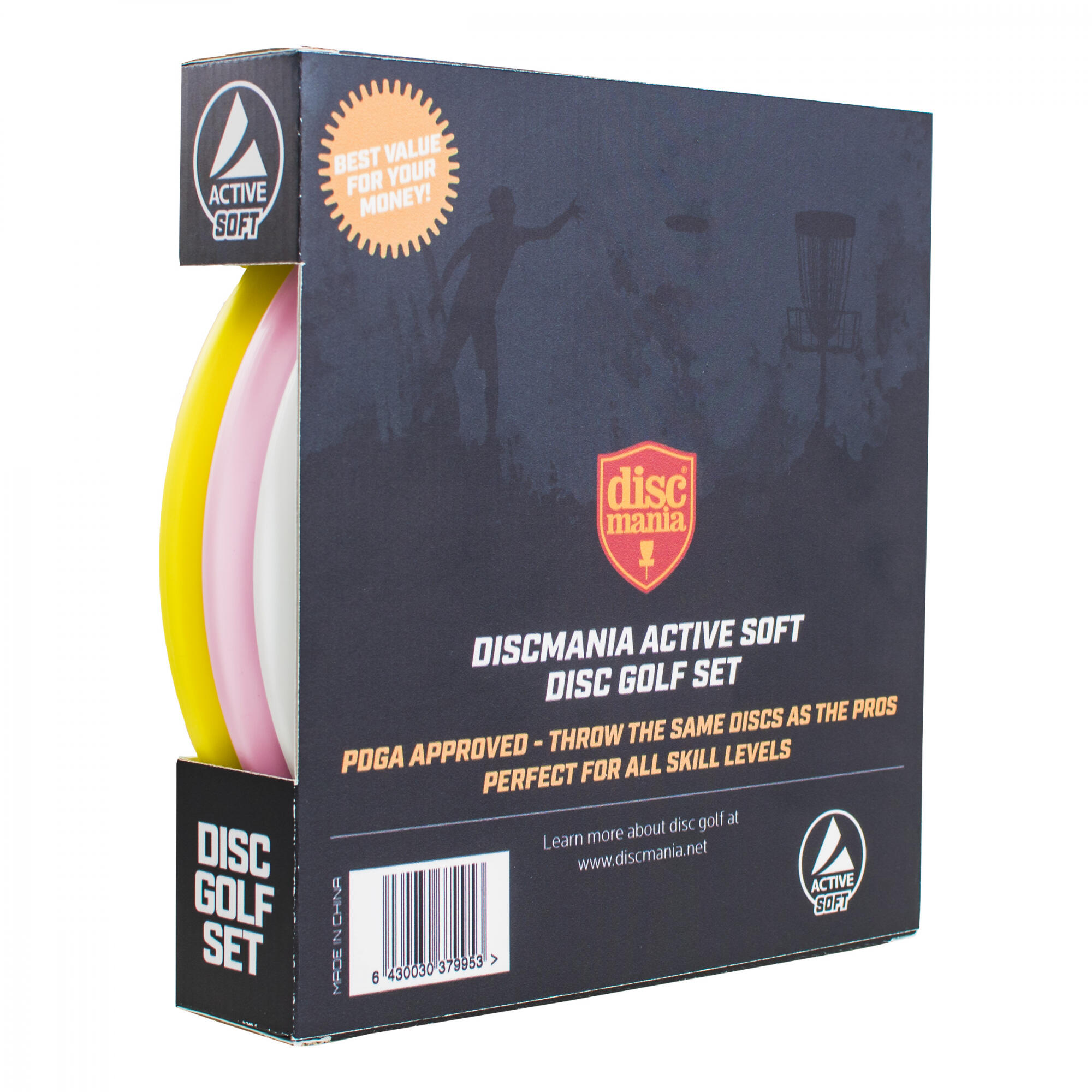 Set 3 Disc golf - Discmania - Active soft 2/6