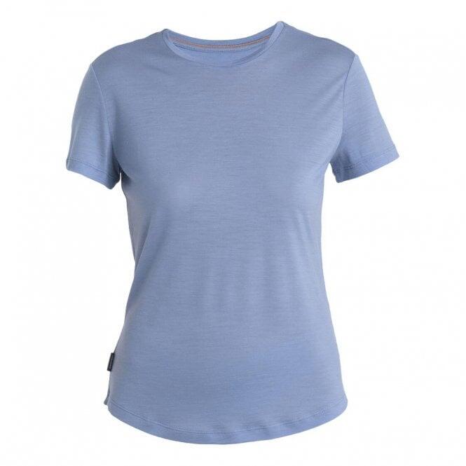Koszulka trekkingowa damska icebreaker Merino 125 Cool-Lite™ Sphere III kyanite