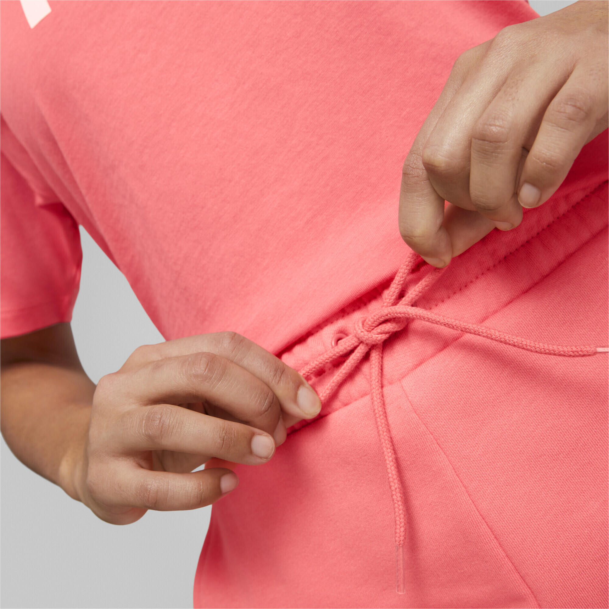 Essentials Hochgeschnittene Shorts Damen PUMA Loveable Pink 4/6