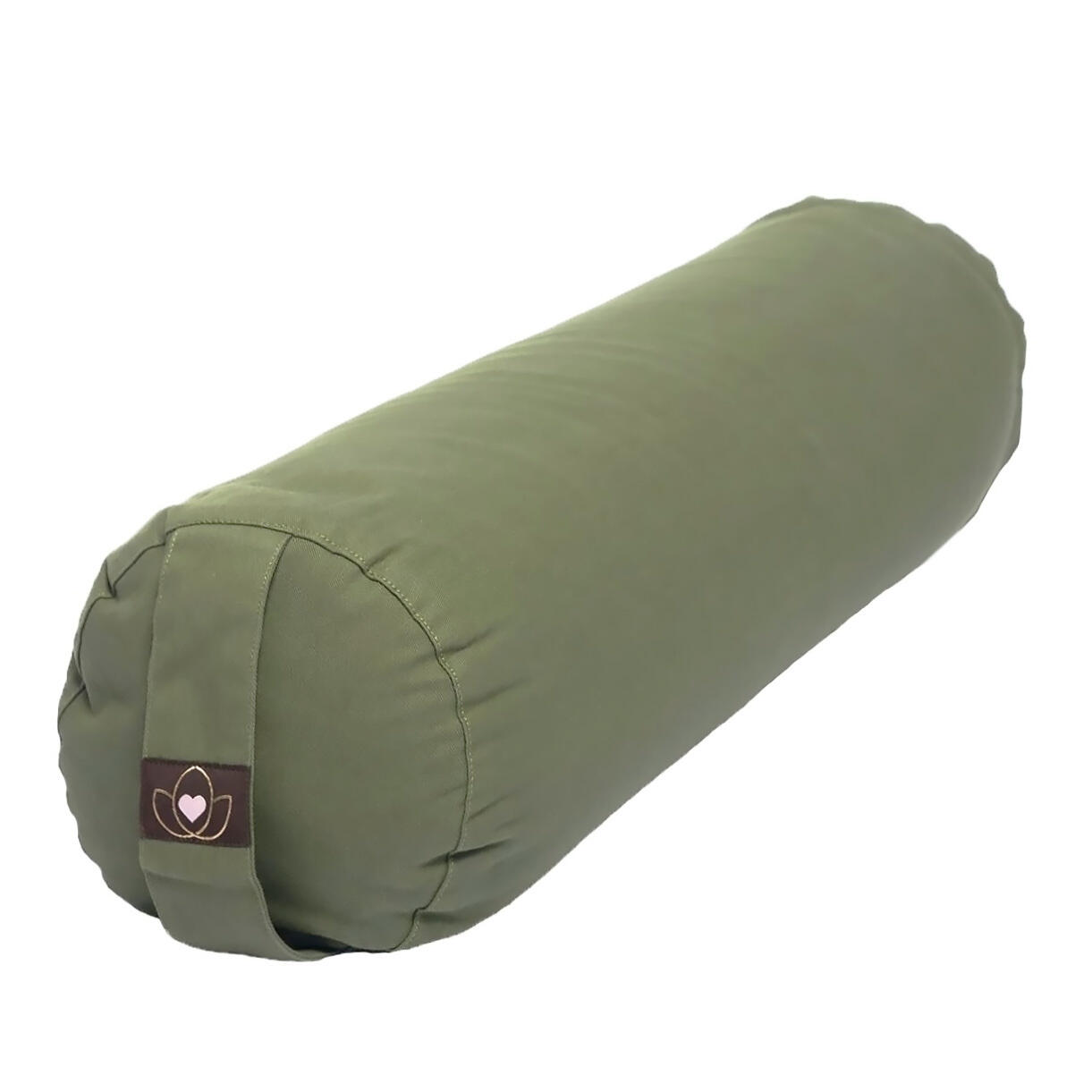 Lotus Bolster eco olijfgroen rond 5/5