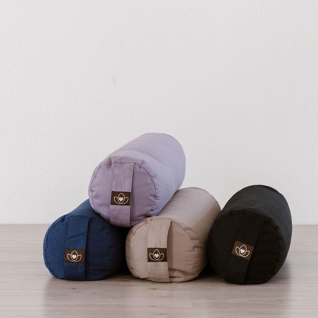 Lotus Bolster eco indigo rond 3/5
