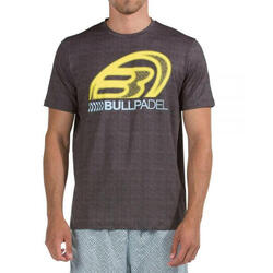 CAMISETA BULLPADEL CARARA - COLOR : NEGRO