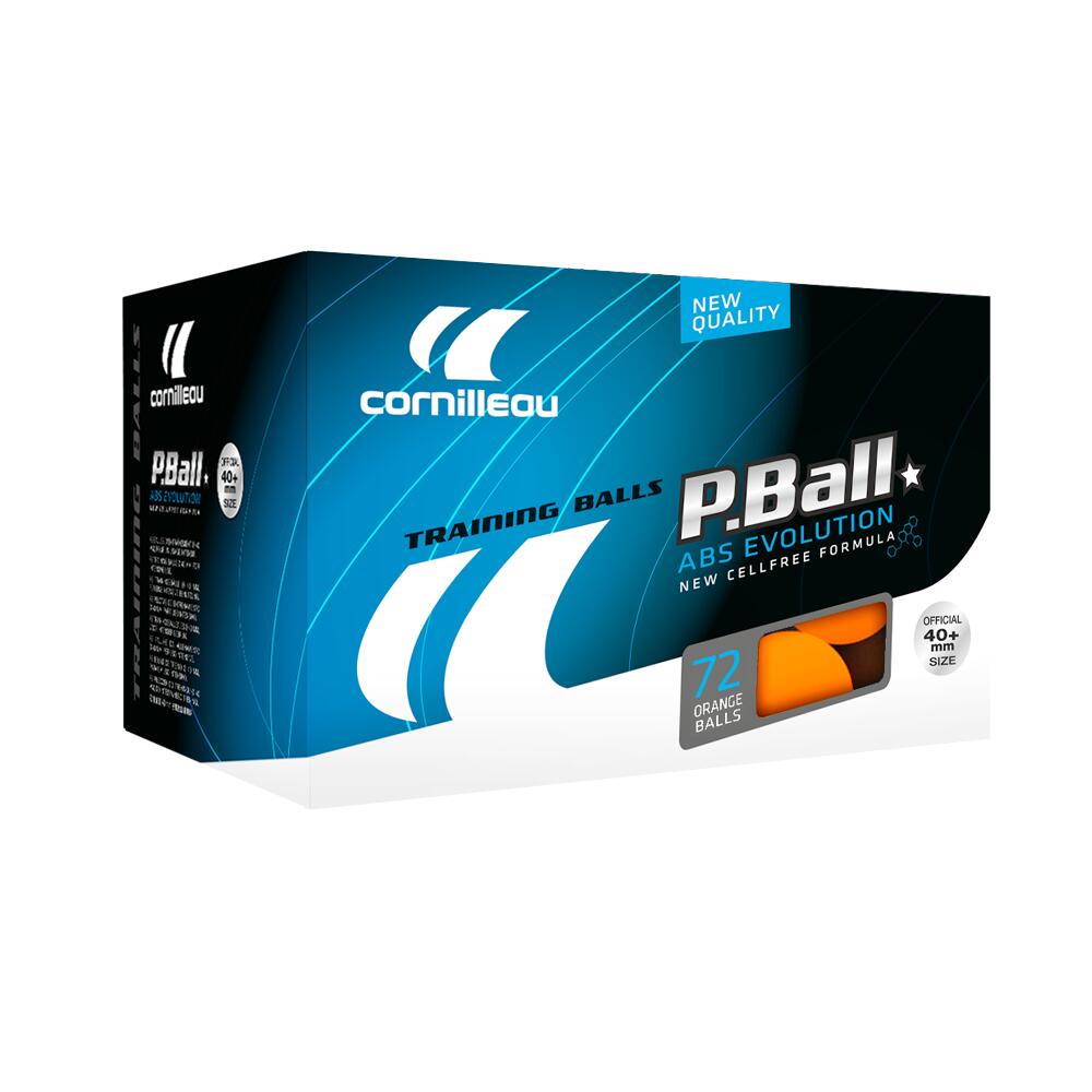 CORNILLEAU P-BALL ABS EVOLUTION 1* Orange X72